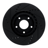R1 Concepts 10-14 Renault SAFRANE (Mexico) Front Right Drilled & Slotted Black Brake Rotor by R1 Concepts RNC-633-92039R