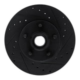 R1 Concepts 06-12 Ford Ranger (Mexico) Front Right Drilled & Slotted Black Brake Rotor by R1 Concepts RNC-633-92086R