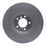 Dynamic Friction 2013-2013 BMW 135is Front Drilled GeoSPEC Coated Rotor and Slotted (338x25.8 Vented) by Dynamic Friction Company 634-31085