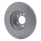 Dynamic Friction 2013-2013 BMW 135is Front Drilled GeoSPEC Coated Rotor and Slotted (338x25.8 Vented) by Dynamic Friction Company 634-31085