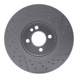 Dynamic Friction 2007-2015 MINI Cooper (Excl Clubman) Front Drilled GeoSPEC Coated Rotor and Slotted (294x22 Vented) by Dynamic Friction Company 634-32006