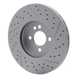 Dynamic Friction 2007-2015 MINI Cooper (Excl Clubman) Front Drilled GeoSPEC Coated Rotor and Slotted (294x22 Vented) by Dynamic Friction Company 634-32006