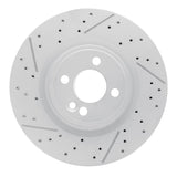Dynamic Friction 2009-2014 Mini Cooper Clubman Front Drilled GeoSPEC Coated Rotor and Slotted (316x22 Vented) by Dynamic Friction Company 634-32008