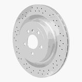Dynamic Friction 2012-2019 Mercedes-Benz GLS63 AMG Rear Drilled GeoSPEC Coated Rotor and Slotted (345x26 Vented) by Dynamic Friction Company 634-63141