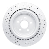 Dynamic Friction 2012-2019 Mercedes-Benz GLS63 AMG Rear Drilled GeoSPEC Coated Rotor and Slotted (345x26 Vented) by Dynamic Friction Company 634-63141
