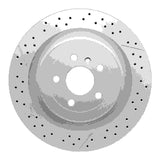 Dynamic Friction 2012-2019 Mercedes-Benz GLS63 AMG Rear Drilled GeoSPEC Coated Rotor and Slotted (345x26 Vented) by Dynamic Friction Company 634-63141