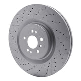 Dynamic Friction 2012-2019 Mercedes-Benz GLE63 AMG Front Drilled GeoSPEC Coated Rotor and Slotted (390x36 Vented) by Dynamic Friction Company 634-63142