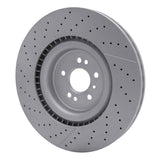 Dynamic Friction 2012-2019 Mercedes-Benz GLE63 AMG Front Drilled GeoSPEC Coated Rotor and Slotted (390x36 Vented) by Dynamic Friction Company 634-63142