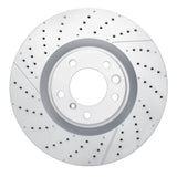 Dynamic Friction 2013-2018 Mercedes-Benz G63 AMG Front Drilled GeoSPEC Coated Rotor and Slotted (375x36 Vented) by Dynamic Friction Company 634-63147