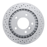 Dynamic Friction 2013-2018 Mercedes-Benz G65 AMG Rear Drilled GeoSPEC Coated Rotor and Slotted (330x22 Vented) by Dynamic Friction Company 634-63148