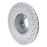Dynamic Friction 2013-2018 Mercedes-Benz G65 AMG Rear Drilled GeoSPEC Coated Rotor and Slotted (330x22 Vented) by Dynamic Friction Company 634-63148