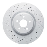 Dynamic Friction 2018-2025 Mercedes-Benz AMG GT 43 Rear Drilled GeoSPEC Coated Rotor and Slotted (360x26 Vented) by Dynamic Friction Company 634-63179