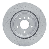 Dynamic Friction 2013-2013 BMW 135is Rear Brake Rotor - Dimpled and Slotted (324x21.8 Vented) by Dynamic Friction Company 640-31090