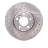 Dynamic Friction 2012-2021 BMW 120i (Mexico) Front Brake Rotor - Dimpled and Slotted (340x30 Vented) by Dynamic Friction Company 640-31108