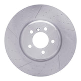 Dynamic Friction 2013-2020 BMW 340i Front Brake Rotor - Dimpled and Slotted (370x30 Vented) by Dynamic Friction Company 640-31112