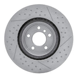 Dynamic Friction 2012-2020 BMW M235i xDrive Rear Brake Rotor - Dimpled and Slotted (344x24 Vented) by Dynamic Friction Company 640-31113