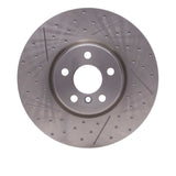 Dynamic Friction 2015-2019 MINI Cooper Countryman Front Brake Rotor - Dimpled and Slotted (335x30 Vented) by Dynamic Friction Company 640-32019