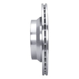 Dynamic Friction 2003-2017 Mercedes-Benz E320 Rear Right Dimpled & Slotted Silver Brake Rotor by Dynamic Friction Company 641-63053R