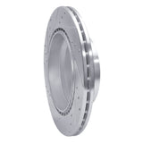 Dynamic Friction 2003-2017 Mercedes-Benz E320 Rear Right Dimpled & Slotted Silver Brake Rotor by Dynamic Friction Company 641-63053R