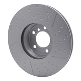 Dynamic Friction 2012-2021 BMW 340i xDrive Front GeoSPEC Coated Rotor - Dimpled and Slotted (340x30 Vented) by Dynamic Friction Company 644-31108