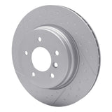Dynamic Friction 2006-2013 BMW 330i Rear GeoSPEC Coated Rotor - Dimpled and Slotted (324x22 Vented) by Dynamic Friction Company 644-31118