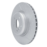 Dynamic Friction 2020-2025 BMW M340i Right Rear GeoSPEC Coated Rotor - Dimpled and Slotted by Dynamic Friction Company 644-31197D