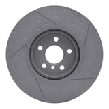 Dynamic Friction 2015-2019 MINI Cooper (Excl Clubman) Front GeoSPEC Coated Rotor - Dimpled and Slotted (335x30 Vented) by Dynamic Friction Company 644-32019