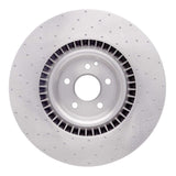 Dynamic Friction 2007-2014 Mercedes-Benz S63 AMG Front Brake Rotor - Dimpled by Dynamic Friction Company 650-63081
