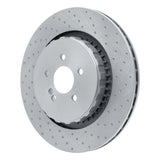 Dynamic Friction 2007-2014 Mercedes-Benz CL63 AMG Rear Brake Rotor - Dimpled by Dynamic Friction Company 650-63082