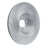 Dynamic Friction 2007-2014 Mercedes-Benz CL63 AMG Rear Brake Rotor - Dimpled by Dynamic Friction Company 650-63082