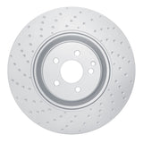 Dynamic Friction 2007-2014 Mercedes-Benz S63 AMG Front GeoSPEC Coated Rotor - Dimpled (390x36 Vented) by Dynamic Friction Company 654-63081