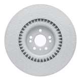 Dynamic Friction 2007-2011 Mercedes-Benz R63 AMG Front GeoSPEC Coated Rotor - Dimpled (390x36 Vented) by Dynamic Friction Company 654-63132