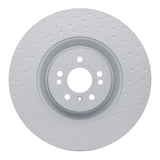 Dynamic Friction 2007-2011 Mercedes-Benz R63 AMG Front GeoSPEC Coated Rotor - Dimpled (390x36 Vented) by Dynamic Friction Company 654-63132