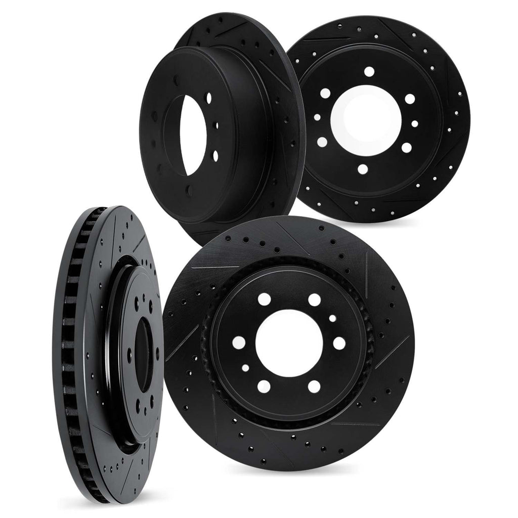 Dynamic Friction 2019-2025 Mercedes-Benz Sprinter 2500 Front & Rear ...