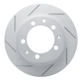 Dynamic Friction 1977-1988 Porsche 924 Rear Left Slotted Geoperformance Rotor by Dynamic Friction Company 810-02006L