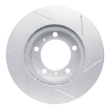 Dynamic Friction 2005-2008 Porsche Cayman Right Front Slotted Geoperformance Rotor by Dynamic Friction Company 810-02042D