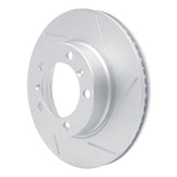 Dynamic Friction 2005-2008 Porsche Boxster Left Front Slotted Geoperformance Rotor by Dynamic Friction Company 810-02043D