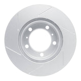 Dynamic Friction 2005-2008 Porsche Boxster Left Front Slotted Geoperformance Rotor by Dynamic Friction Company 810-02043D