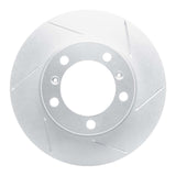Dynamic Friction 2005-2008 Porsche Boxster Left Front Slotted Geoperformance Rotor by Dynamic Friction Company 810-02043D