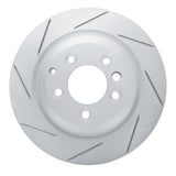 Dynamic Friction 2005-2018 Porsche Cayenne Rear Left Slotted Geoperformance Rotor by Dynamic Friction Company 810-02089L