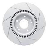 Dynamic Friction 2011-2025 Hyundai Nexo Front Left Slotted Geoperformance Rotor by Dynamic Friction Company 810-03003L