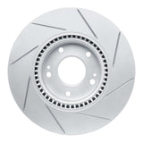 Dynamic Friction 2005-2024 Hyundai Sonata Front Left Slotted Geoperformance Rotor by Dynamic Friction Company 810-03020L