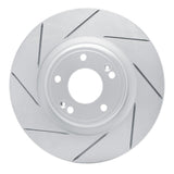 Dynamic Friction 2010-2016 Hyundai Genesis Coupe Front Left Slotted Geoperformance Rotor by Dynamic Friction Company 810-03034L