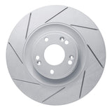 Dynamic Friction 2011-2017 Genesis G80 Front Left Slotted Geoperformance Rotor by Dynamic Friction Company 810-03036L
