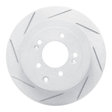 Dynamic Friction 2016-2022 Hyundai Tucson Rear Left Slotted Geoperformance Rotor by Dynamic Friction Company 810-03052L