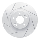 Dynamic Friction 2013-2020 Hyundai Santa Fe Sport Front Left Slotted Geoperformance Rotor by Dynamic Friction Company 810-03053L