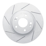 Dynamic Friction 2015-2025 Hyundai Elantra GT Front Left Slotted Geoperformance Rotor by Dynamic Friction Company 810-03054L