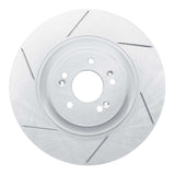 Dynamic Friction 2018-2020 Genesis G80 Front Left Slotted Geoperformance Rotor by Dynamic Friction Company 810-03057L