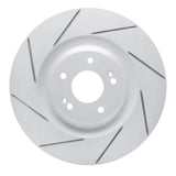 Dynamic Friction 2019-2022 Hyundai Veloster N Front Left Slotted Geoperformance Rotor by Dynamic Friction Company 810-03061L