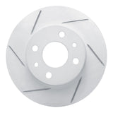 Dynamic Friction 2009-2019 Fiat 500 (Usa/Canada) Rear Left Slotted Geoperformance Rotor by Dynamic Friction Company 810-07001L